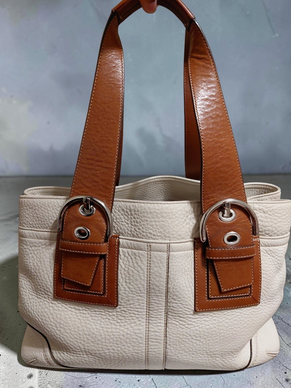 Vintage COACH SOHO Buckle Caryall